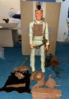 Marx Johnny West Custom Fighting  Eagle On Geronimo With Accessories