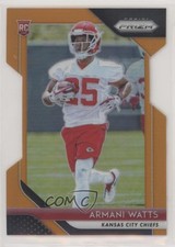 2018 Panini Prizm Rookie Orange Prizm 120/249 Armani Watts #274 7l6
