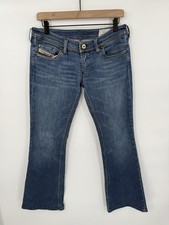 Vintage Diesel Denim Lowky Bootcut Women  s Jeans Size 29x31 Blue Made In Italy