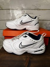 Nike Air Monarch IV Wide 4E White Mens US 10