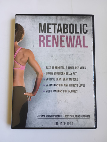 Metabolic Renewal: 4-Phase Workout Videos+Body-Sculpting Burnouts DVD New Sealed - Picture 1 of 4