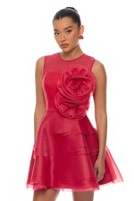 In Love Floral Applique Mini Dress-Fashion Nova|28199