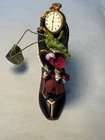 Disney Captain Hook Tick Tock Croc Peter Pan Villain Shoe Ornament New Bradford