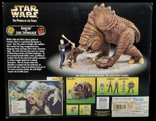 Star Wars The Power of the Force Rancor and Luke Skywalker MIB