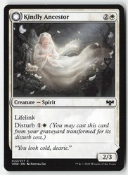 Kindly Ancestor // Ancestor's Embrace #22 (Common) Innistrad: Crimson Vow