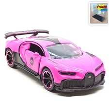 Majorette Bugatti Chiron Pur Sport 2025 Collection Pink 1:65 3" no Package