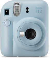 FUJIFILM INSTAX MINI 12 Instant Film Camera Pastel Blue