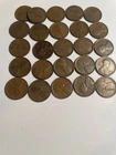 1/2 Roll 1909 Lincoln Wheat Cents Penny Good or Better Condition 25 Coins
