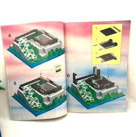 Lego Pirates 6273 Rock Island Refuge - Manual 98% Complete NO BOX Play Wear 1991