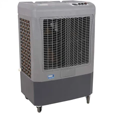 Hessaire MC37M 3100 CFM Low Humidity Evaporative Cooling Fan, 950 sq. ft, Gray