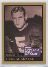 1991 Enor Pro Football Hall of Fame George McAfee #95 HOF 0kz8