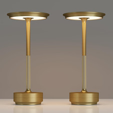 2 Pack Rechargeable Cordless Table Lamps, Portable 5000Mah Battery Table Light,