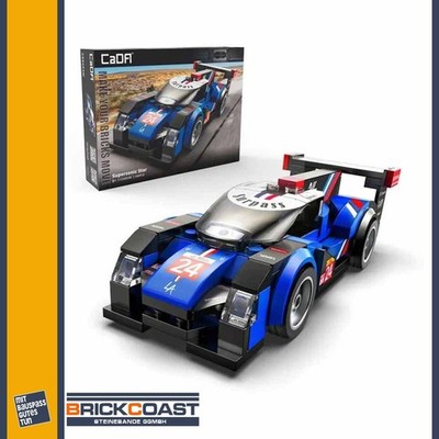 CaDA C55053W Supersonic Star Rennwagen 1:24 Klemmbausteine Technik Auto Set