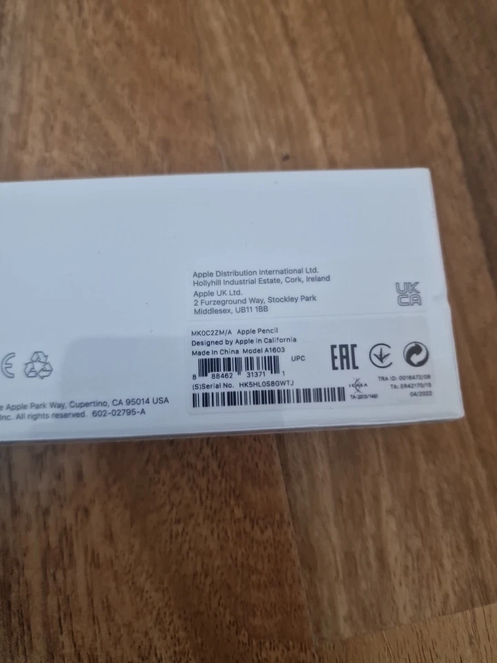 Apple Pencil 1st Generation iPad 10th 9th 8th 7th A1603 Sealed 100% Original - Image 4 of 4