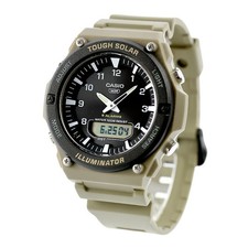 CASIO Classic AQ-S820W-5AVDF Solar Powered Ana-Digi Beige Men's R80111223
