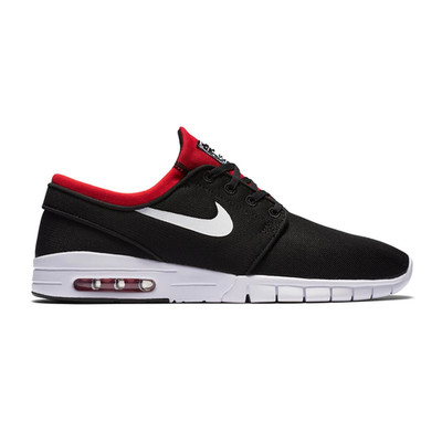 Nike SB Stefan Janoski Max - 2015 - Schwarz Rot - Größe UK 9 (EU 44) US 10
