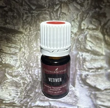 Young Living Vetiver Essential Oil 5ml NEW SEALED