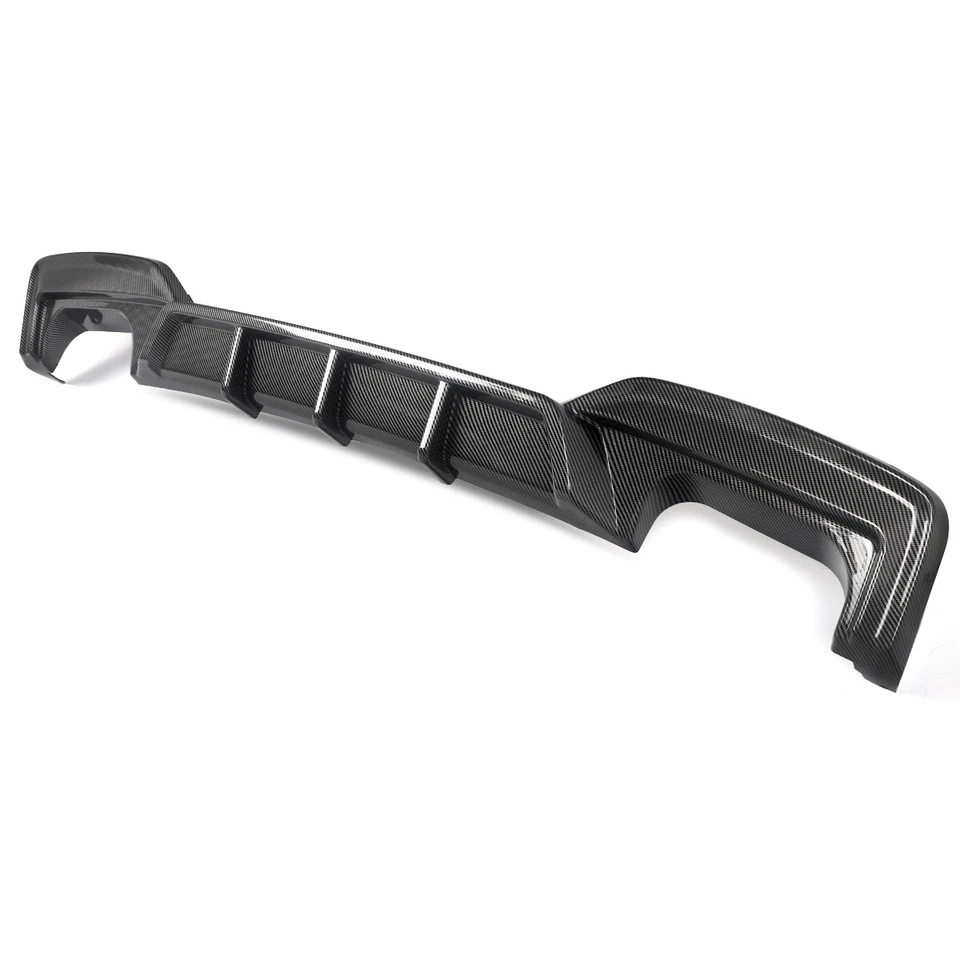 For BMW M6 F06 F12 F13 640i 650i M-Sport Carbon Fiber Rear Bumper Diffuser Lip - Изображение 3 из 4