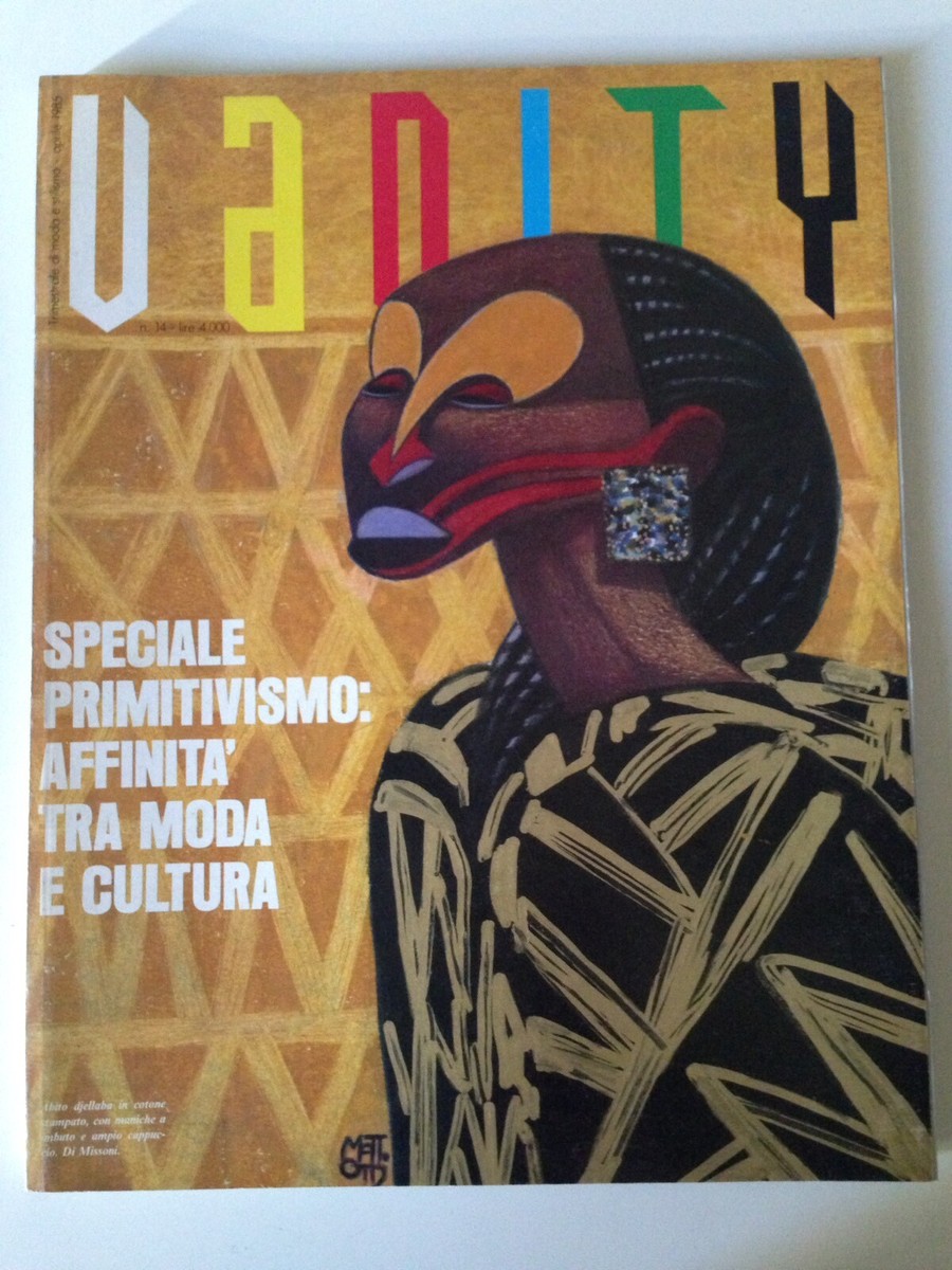 VANITY  Anna Piaggi 1985年 10月号 No.16 ANTONIO LOPEZ fashion illustration VANITY No.13 Gennaio 1985