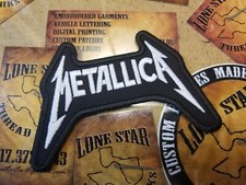 EMBROIDERED METALLICA METAL BAND PATCH Please Read Ad