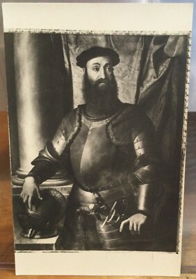Art Postcard BRONZINO Portrait STEFANO IV Colonna di Sciarra Rome D Anderson