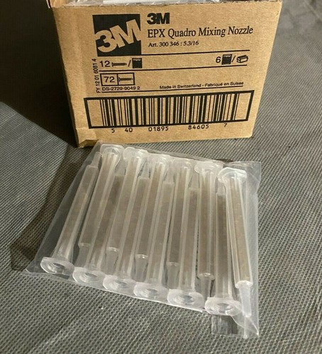 3M EPX QUADRO MIXING NOZZLE PACK OF 12 BRAND NEW 300346 - Picture 2 of 2
