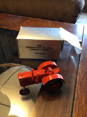 Rare Ertl 1989 National Farm Toy Show CASE 500 F-1 Diecast 1/43 Tractor #2566MA
