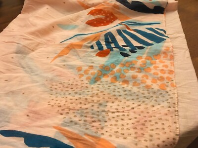 New girl scarf by CATIMINI FRANCE,70 inch-27 inch,100%cotton