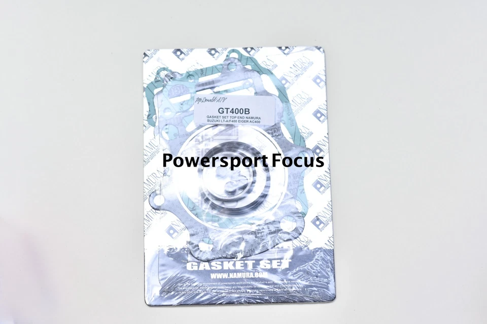 Suzuki Eiger King Quad 400 2002-2020 cilindro OEM con pistón nuevo y kit de extremo superior  Foto 4 de 4