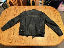 Harley Davidson Leather Jacket Touring Competition Medium