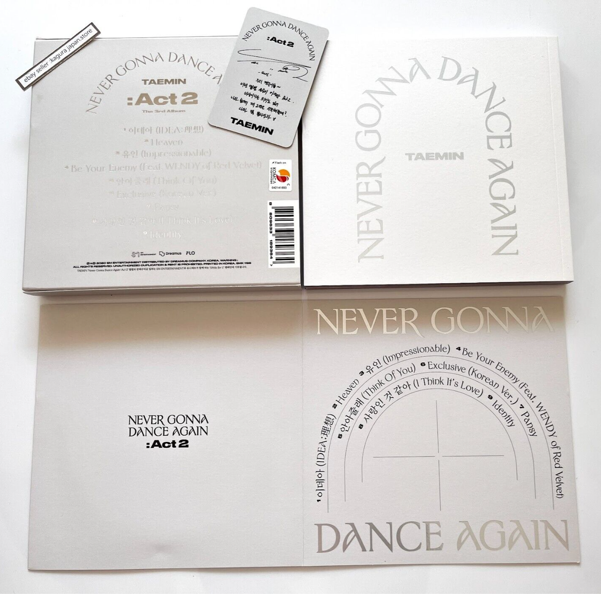 テミン SHINee トレカ NGDA チケットホルダー Never Gonna テミン SHINee トレカ NGDA チケットホルダー Never Gonna 【公式通販】