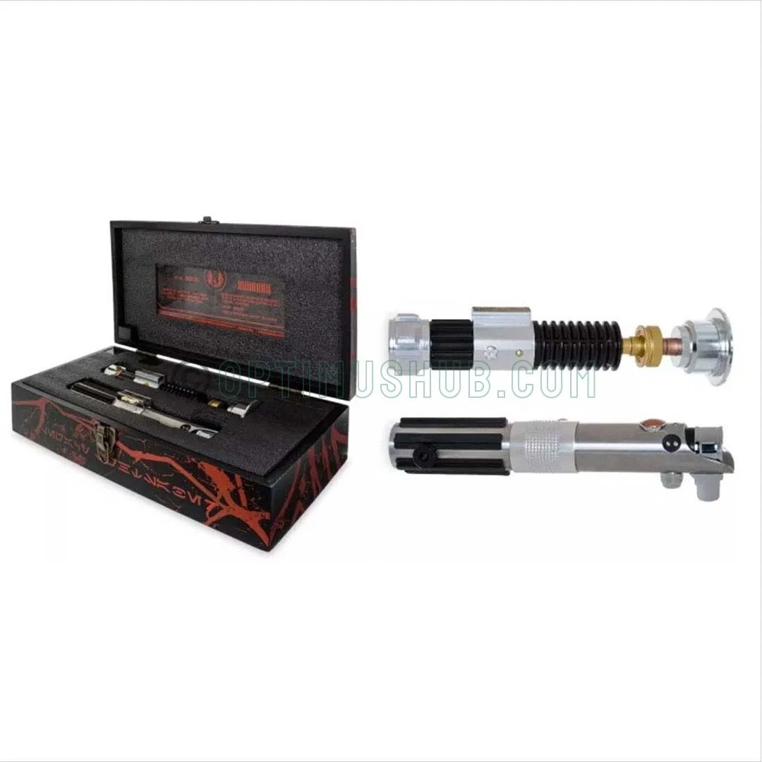 ANAKIN SKYWALKER AND OBI-WAN KENOBI BATTLE OF THE HEROES LEGACY LIGHTSABER  SET🔥