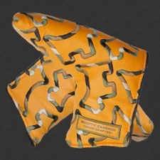 Scotty Cameron Putter Head Cover Gallery Limited Orange Camo Dog Dancing Blade