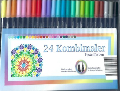 24 Kombimaler - Pastellfarben Neu & OVP