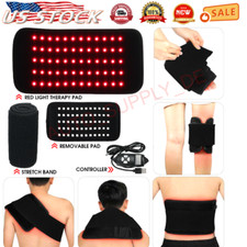 30W Near Infrared Therapy Waist Wrap Pad Red Light Belt Pain Relief KEEP Healthy