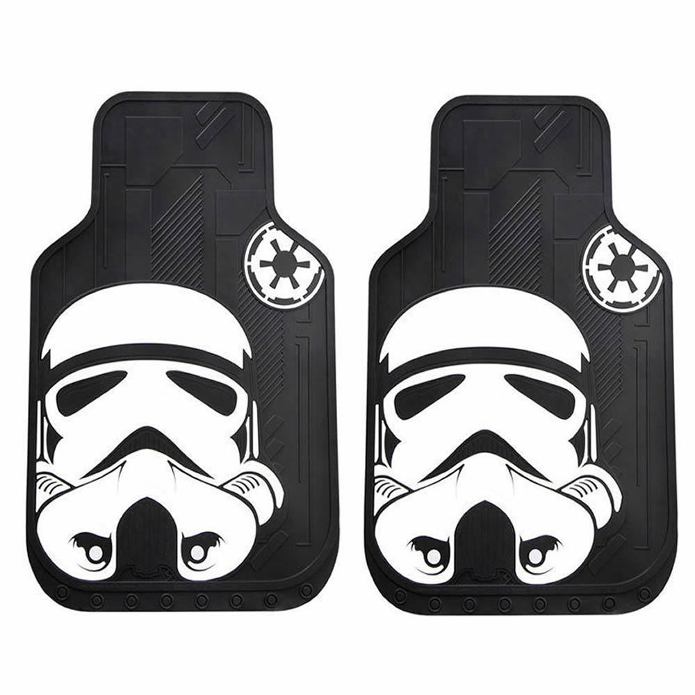 For Hyundai Star Wars Stormtrooper 6PC Car Seat Covers Mats and