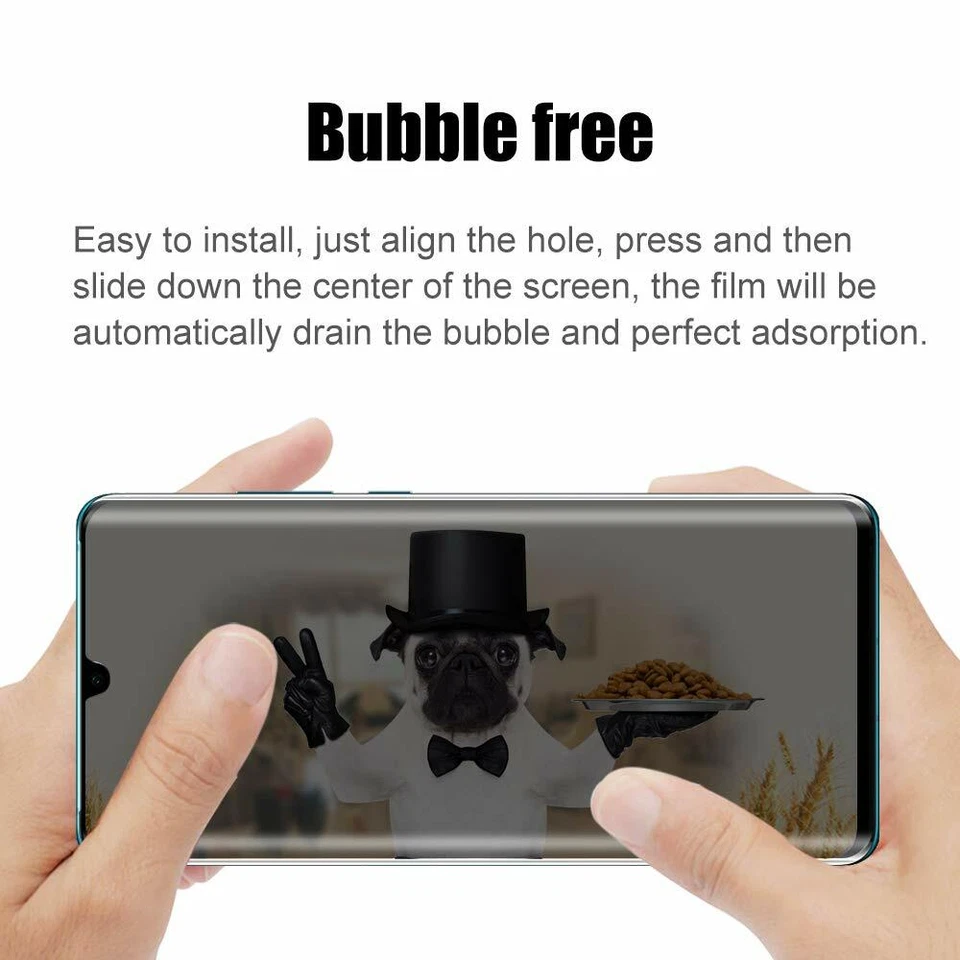 For Huawei Mate 60 50 40 P60 P50 P40 Pro Tempered Glass Privacy Screen Protector - Image 4 of 4