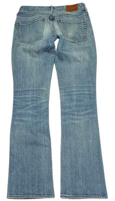 Madewell Jeans Women (26X30) Blue Bootlegger Low Rise Stretch Five Pocket