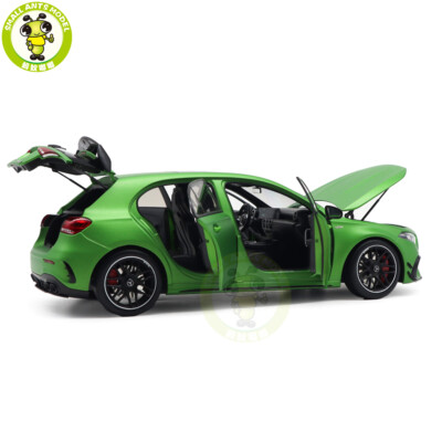 1/18 Mercedes AMG A45 S NZG Green Diecast Model Toy Car Gifts For