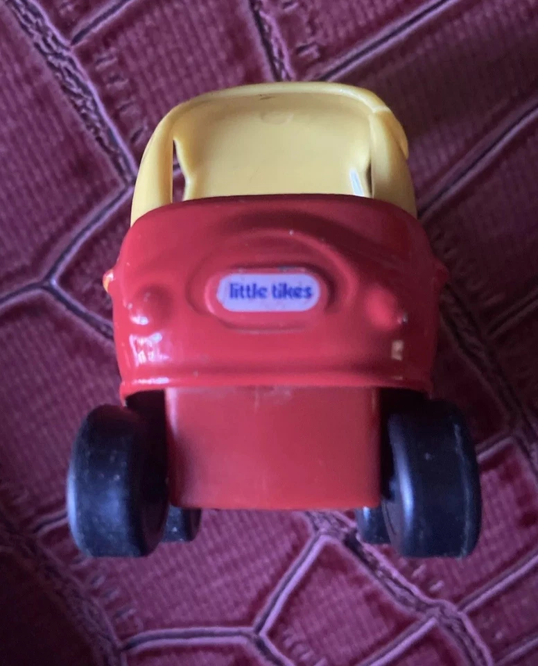 Little Tikes Vintage Mini Cozy Coupe Diecast Cars Toy Rare Collectible - Image 4 of 4