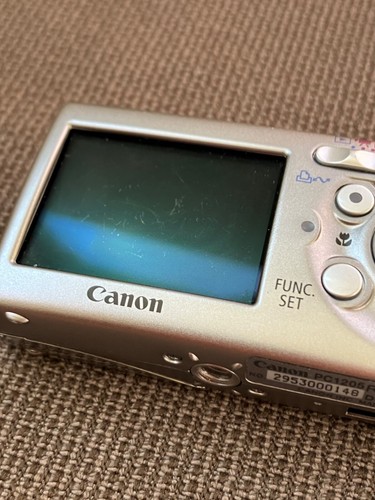 Canon PowerShot ELPH SD40 Digital Camera - Gray - W/ accessories Parts? - Picture 8 of 24