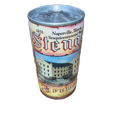 Stenger Brewery  Naperville,Il 1831-1981 Sesquicentennial Pull Top Beer Can