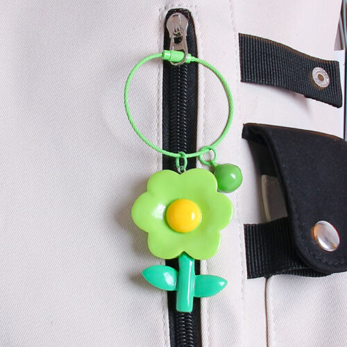 Candy Color Keychains For Bag Women Sweet Flower Pendant Car Keychain Keyring Pe - Picture 1 of 42