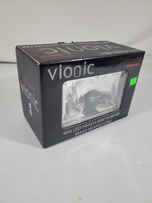 Vionic VHL-4X6HI-MH MAXXIMA HEATED LED 4X6 HEADLIGHT NIB Ships Free 