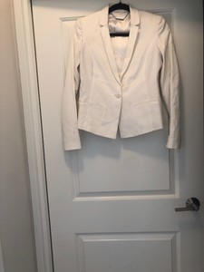 tahari white jacket