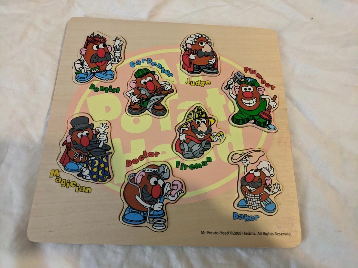 Wooden mr hotsell potato head