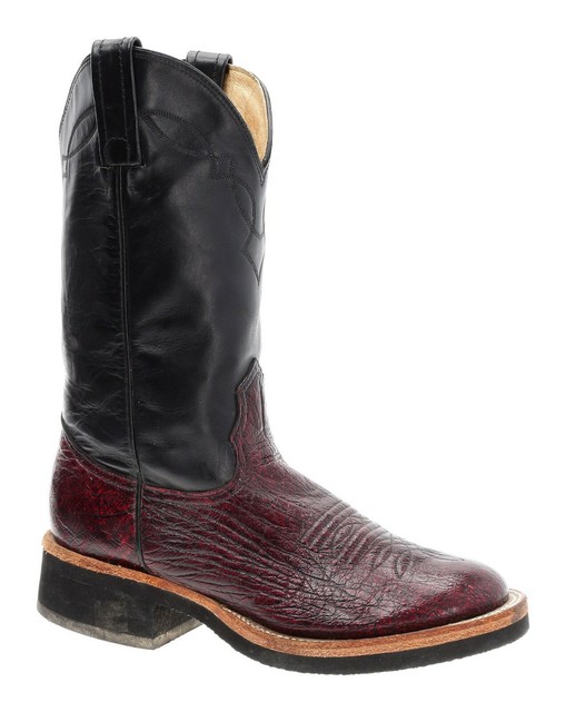 NOCONA Cowboy Boots 6 C Mens EXOTIC Leather OSTRICH Western Rodeo Roper