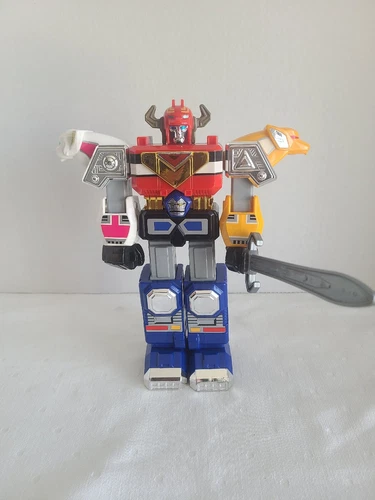 VTG 1993 Bandai Power Rangers Megazord Mighty Morphin 5 w/Sword Action Figure