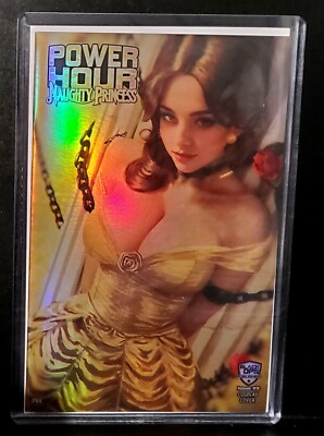 FOIL POWER HOUR 2  SHIKARII DISNEY PRINCESS BELLE Beastly LTD 5 PH4