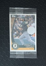 2002 Topps Post Cereal Factory Sealed 2 Card Pack Jason Giambi/Luis Gonzalez